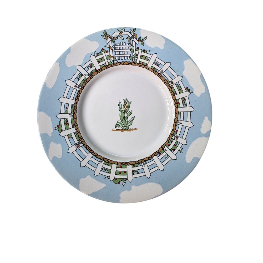 Set of 4- INTERNATIONAL TABLEWORKS Old Salem 6" Saucer Plate